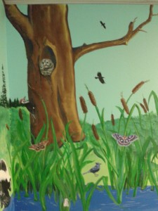 wetlands-mural-fort-dudak-trees-birds-cattails-butterflies-image